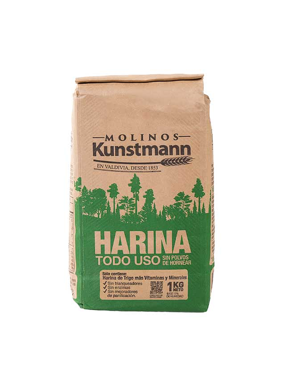 Harina Todo Uso Molinos Kunstmann 1 kg