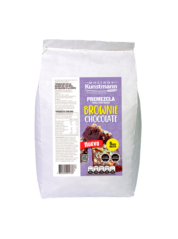 Premezcla Brownie Molinos Kunstmann 5 kg