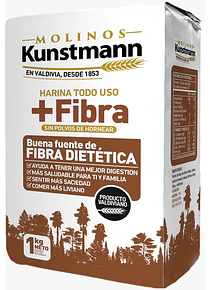 Harina + Fibra 1 Kg Molinos Kunstmann