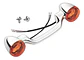 Harley-davidson Bullet Rear Turn Signal Light Bar Kit - Thumbnail 1