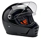 Biltwell Lane Splitter Gloss Black - Thumbnail 2