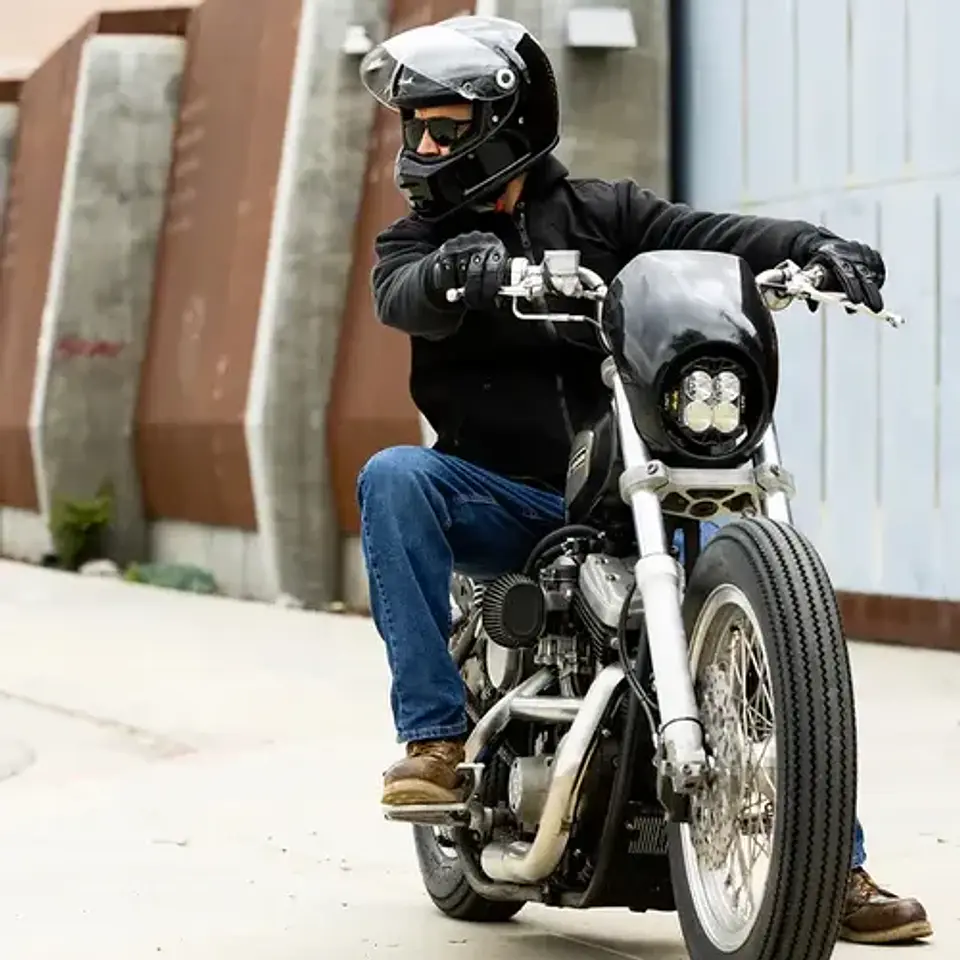 Biltwell Lane Splitter Gloss Black 5