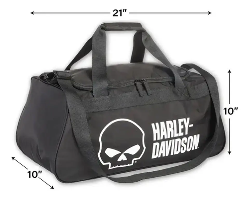 Bolsa Harley-davidson Willie G Logo Duffel 98590-25vx 4