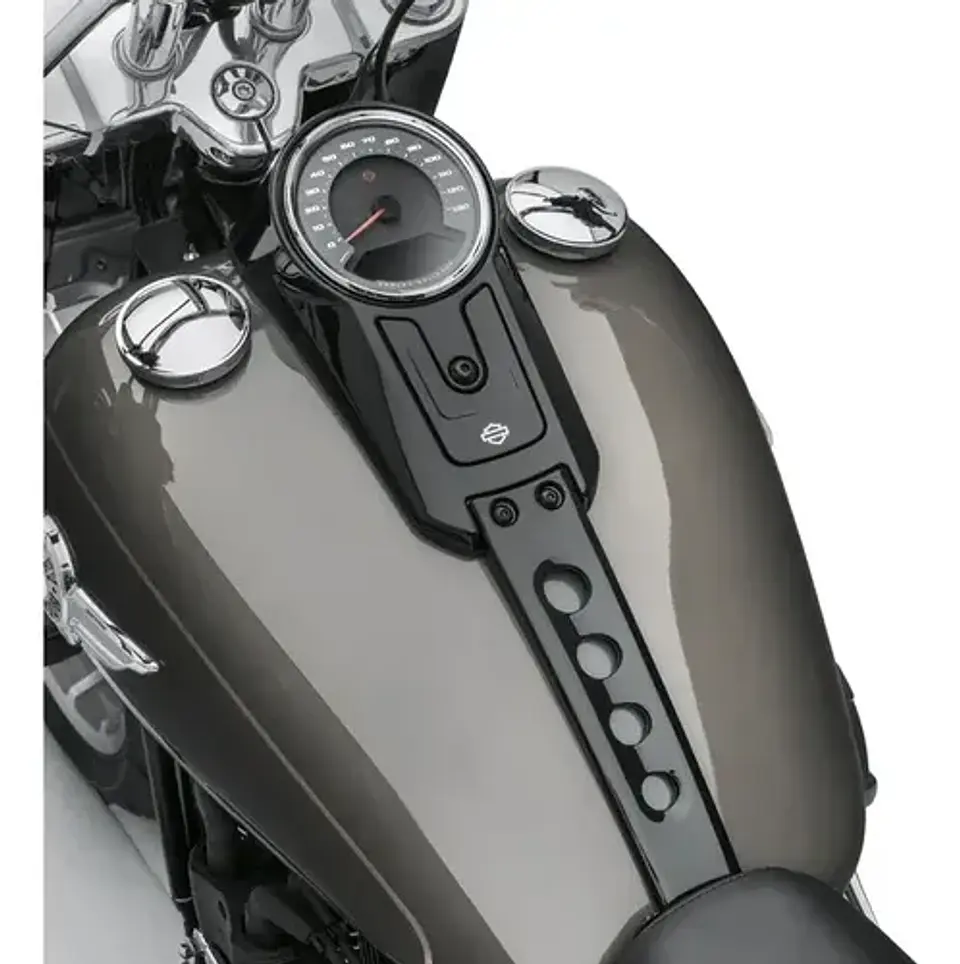 Harley-davidson Gloss Black Console Kit 70900817 1