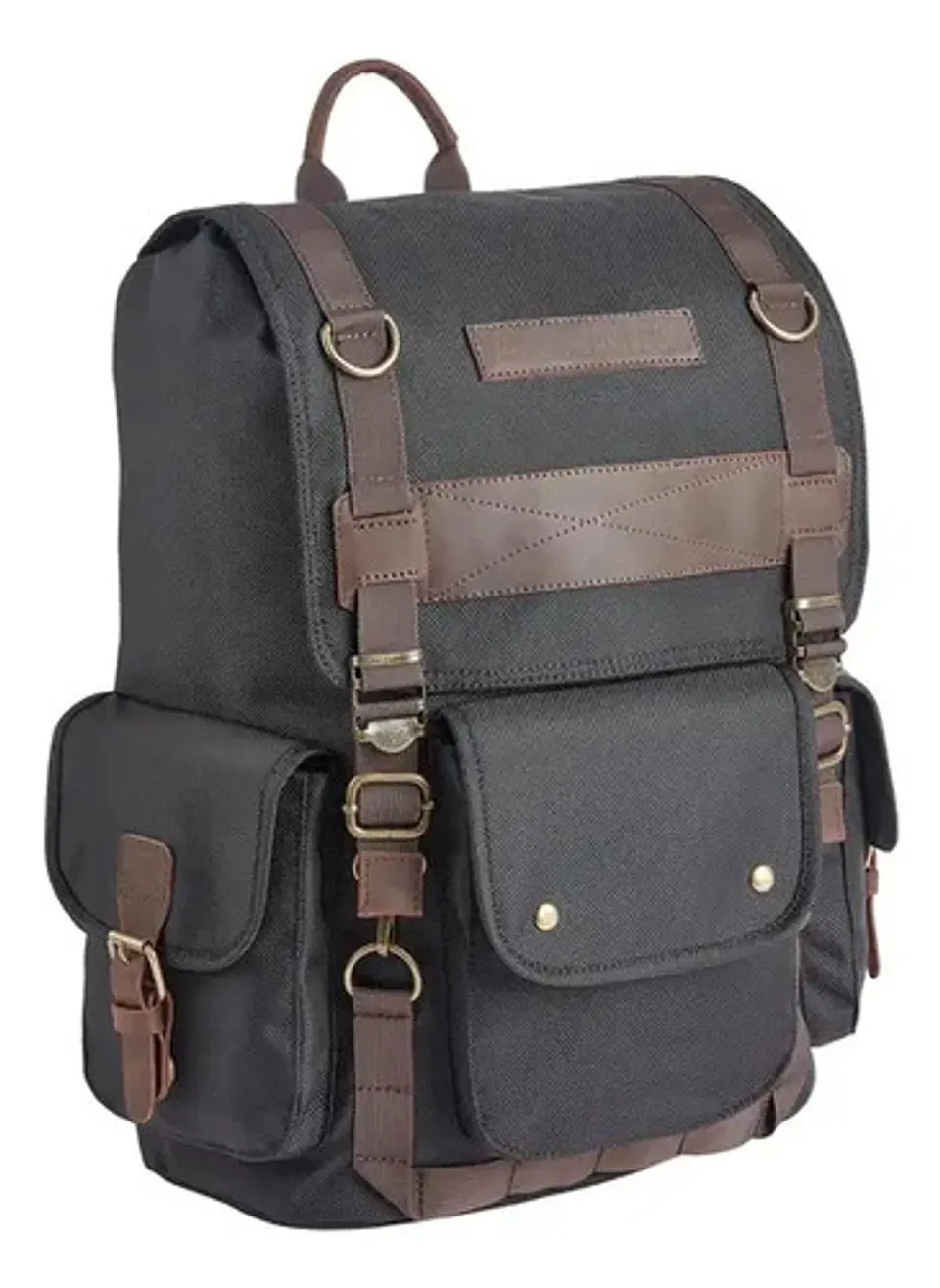 Mochila Harley-davidson Ponderosa Ballistic & Leather Usb 3