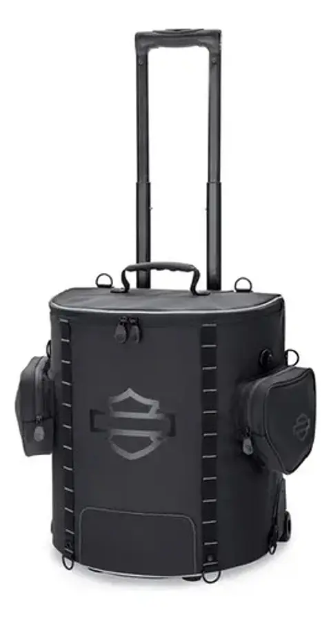 Harley-davidson Onyx Premium Luggage Backseat Roller Bag