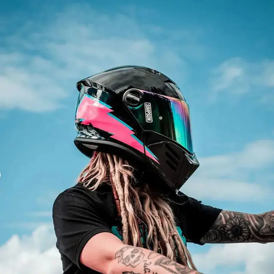 Simpson Mod Bandit Limited Edition Helmet - Radical 6
