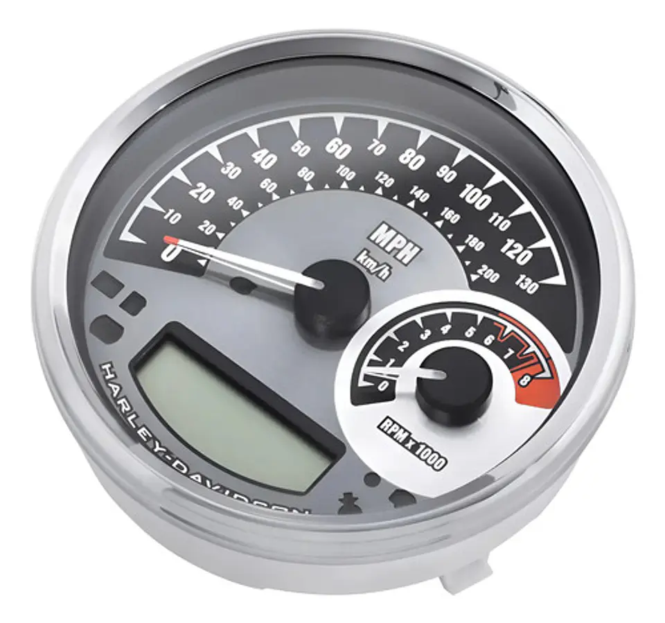 Harley-davidson Combination Analog Speedometer Tachometer 1