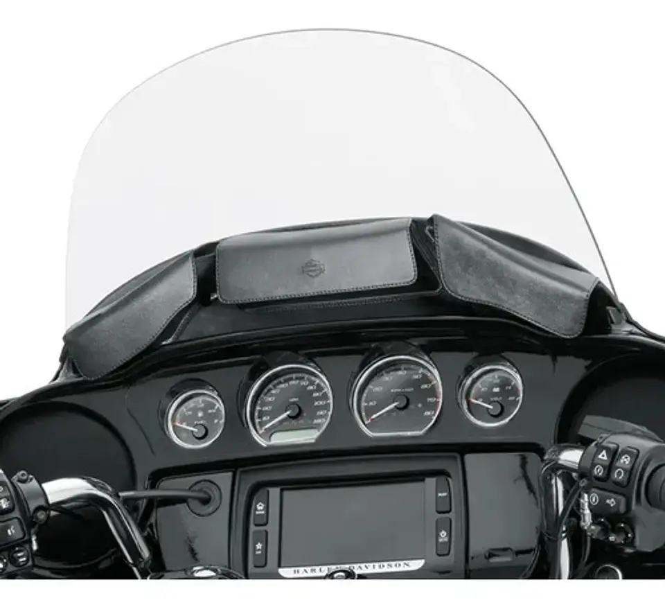 Harley-davidson Three-pocket Batwing Fairing Pouch 93300054b 2