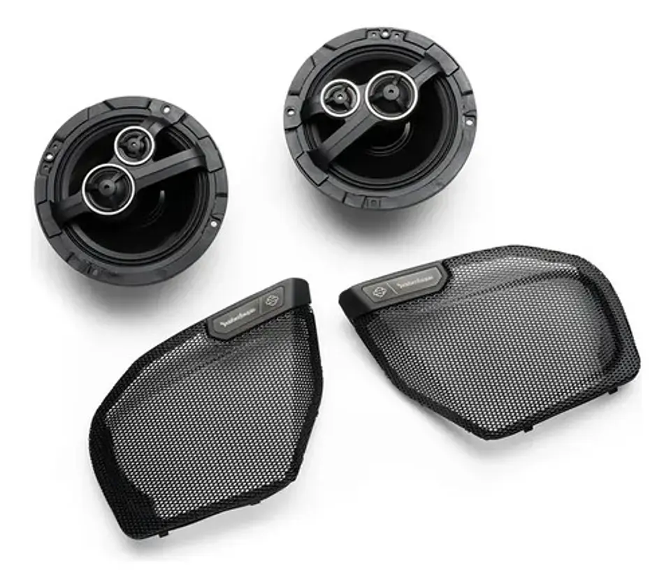Harley-davidson Rockford Fosgate Speakers Stage 2 + Amp 500w 2