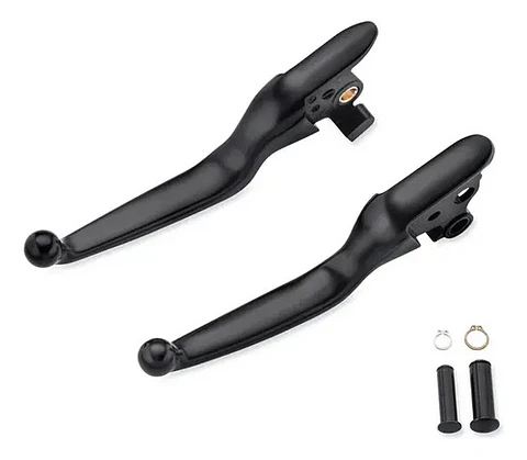 Harley-davidson Black Hand Control Lever Kit 36700210