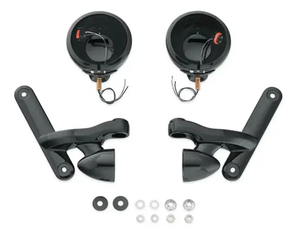 Harley-davidson Touring Custom Auxiliary Lighting Kit Black 1