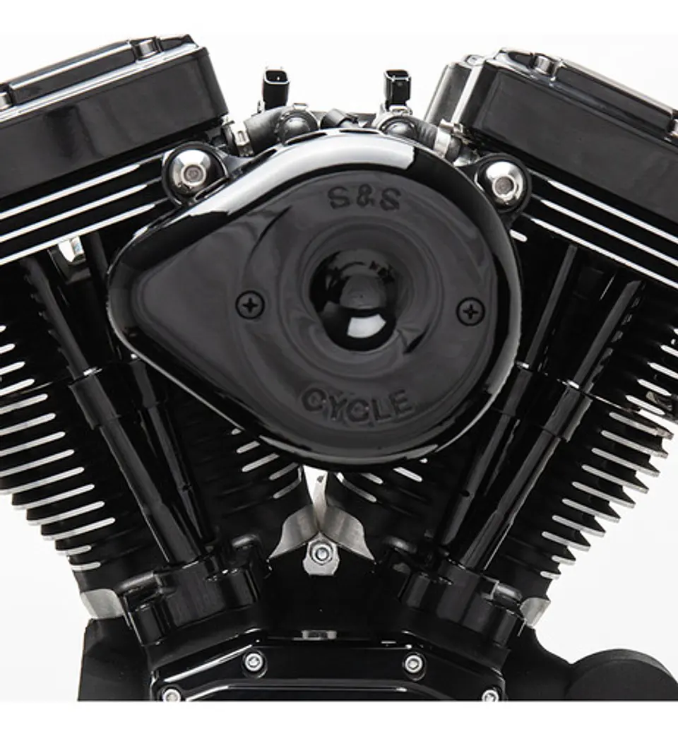 S&s Cycle Filtro Ar Mini Teardrop Preto 170-0438 Hd 2