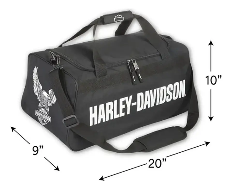 Bolsa Harley-davidson Eagle Logo Duffel 98231-25vx 4