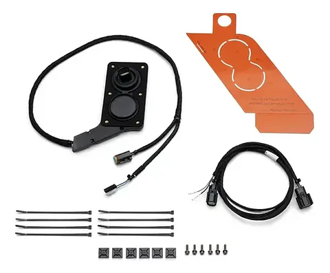 Harley-davidson Audio Rockford Fosgate Subwoofer Install Kit