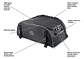 Harley-davidson Onyx Premium Luggage Tour-pak Rack Bag - Thumbnail 4