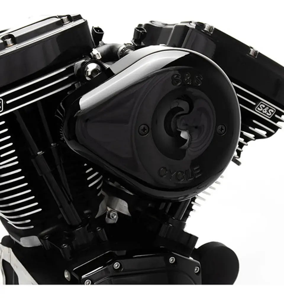 S&s Cycle Filtro Ar Teardrop Preto Harley-davidson 170-0304 3