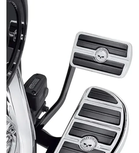 Harley-davidson Softail Willie G Skull Large Brake Pedal Pad