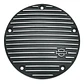 Harley-davidson Black Fin Derby Cover 25454-01 - Thumbnail 1