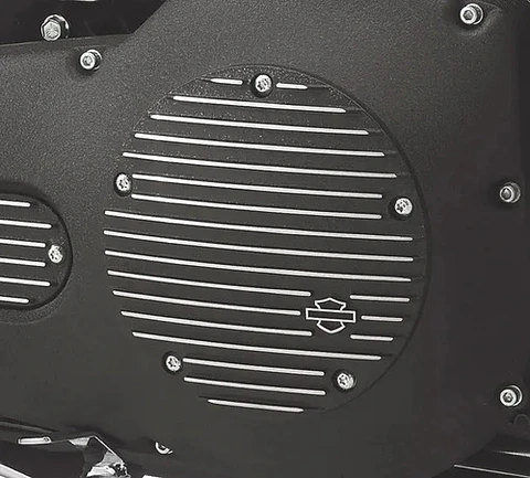 Harley-davidson Black Fin Derby Cover 25454-01
