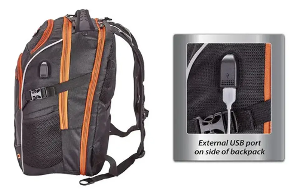 Mochila Harley-davidson Renegade 2 Backpack Usb 2