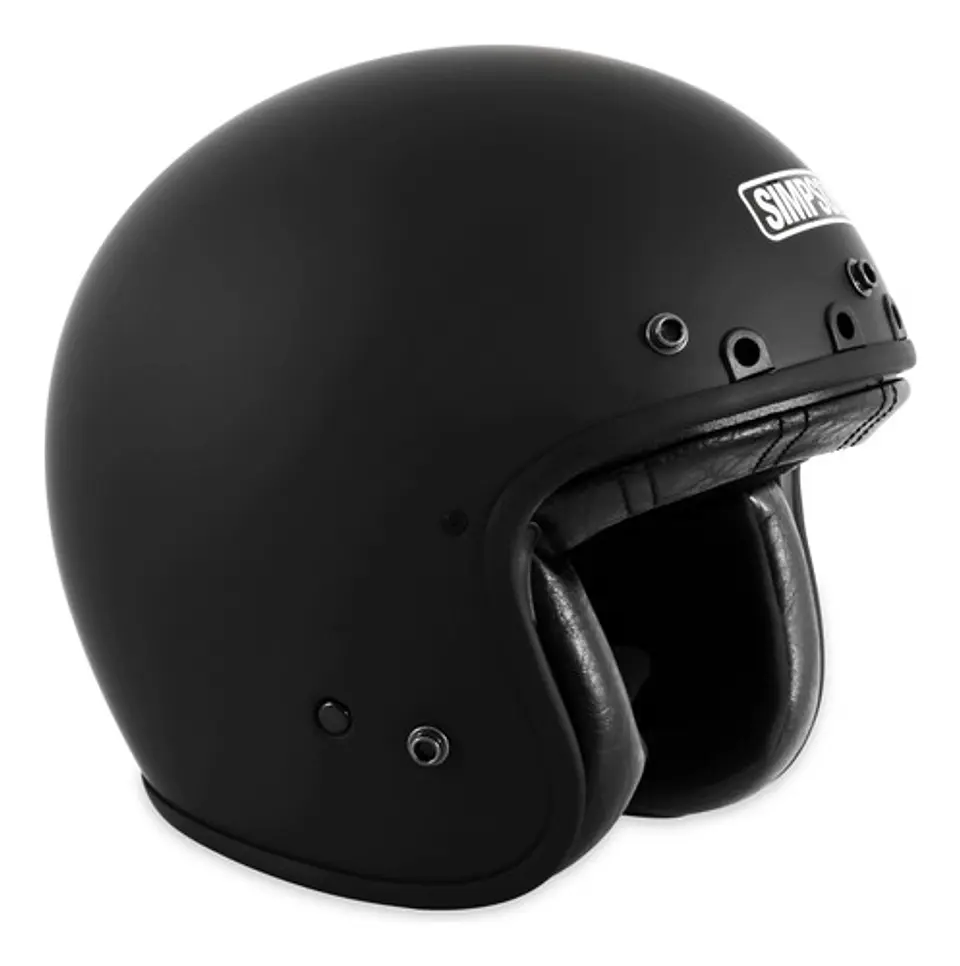 Simpson Motorcycle Chopper Helmet 9