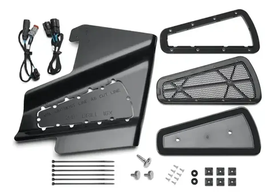 Harley-davidson Audio Rockford Primary Subwoofer Kit 14-24 4
