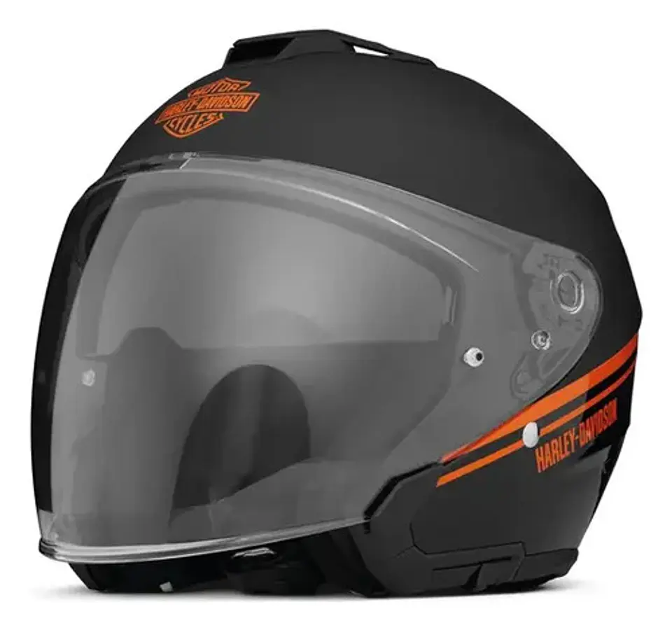 Harley-davidson Maywood 2 Sun Shield H33 3/4 Helmet 14
