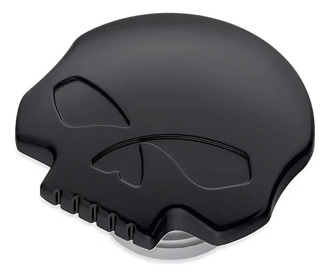 Harley-davidson Willie G Skull Fuel Cap Black