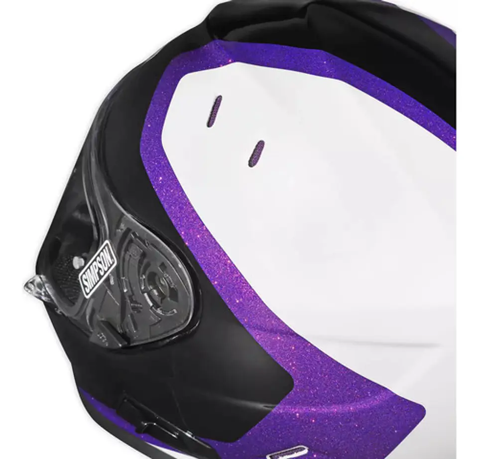 Simpson Ghost Bandit Us Royal Helmet - Limited Edition 6