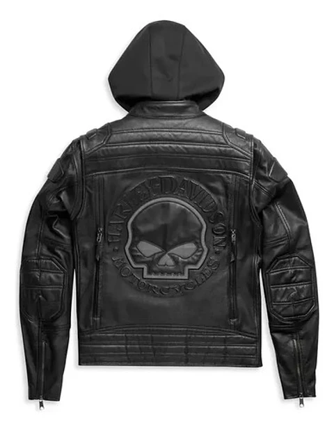 Harley-davidson Men's Auroral 2 3-in-1 Leather Jacket