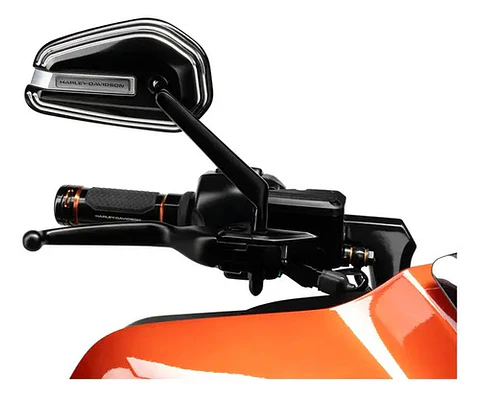 Harley-davidson Empire Mirrors Black Anodized 56000305a