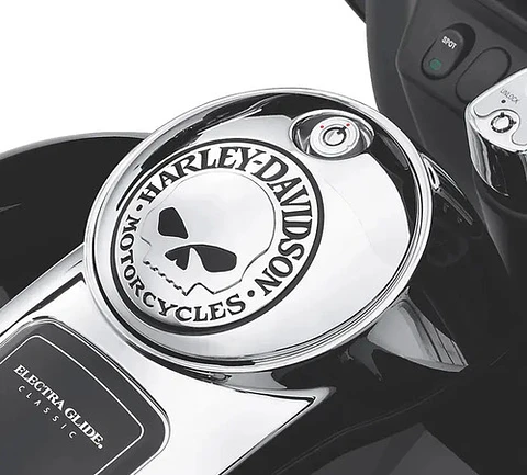 Harley-davidson Touring 2008-25 Willie G Skull Fuel Door