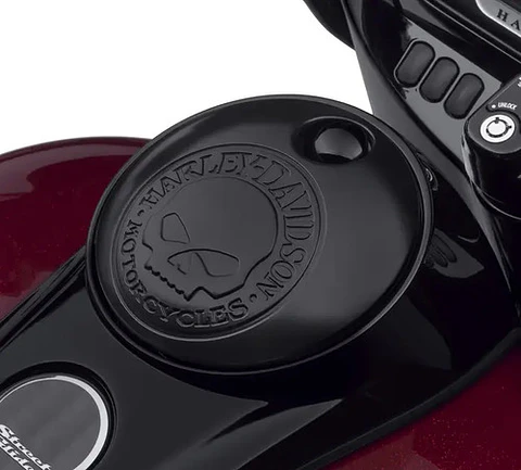 Harley-davidson Touring 2008-25 Willie G Skull Fuel Door