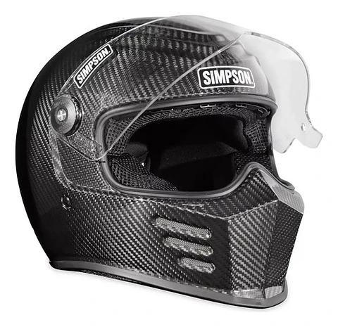 Simpson Outlaw Bandit 3 Fibra De Carbono