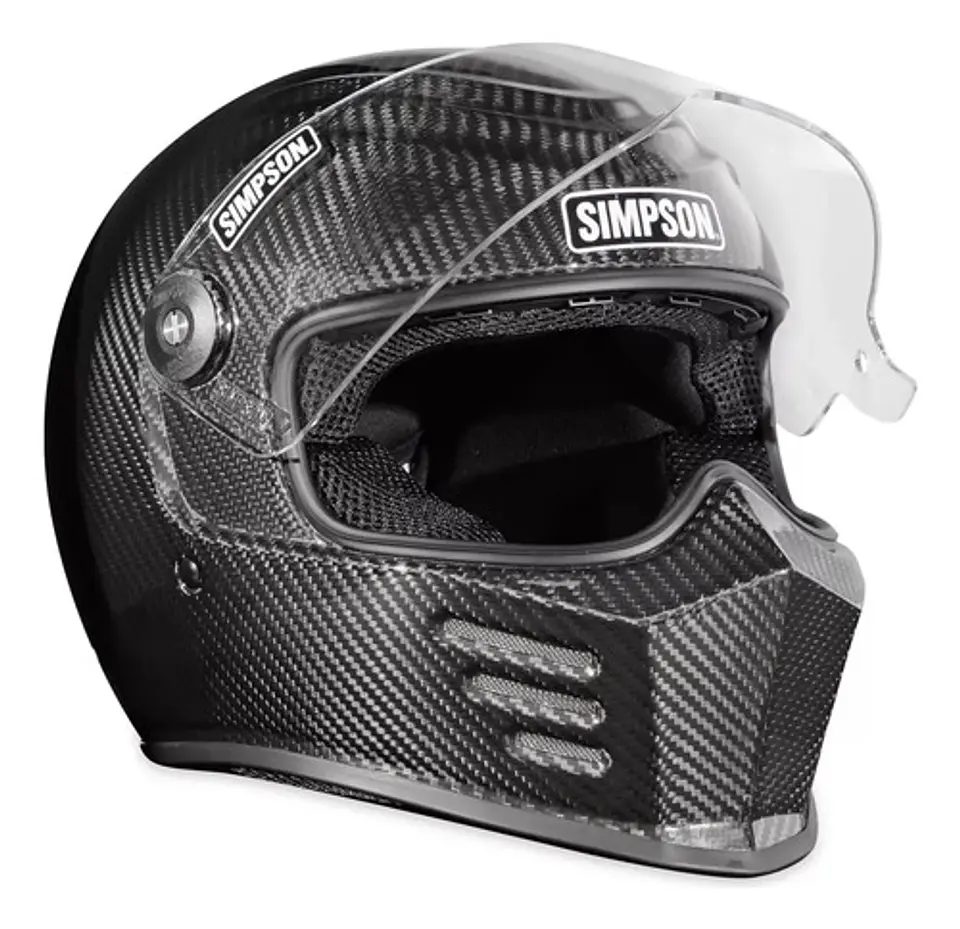 Simpson Outlaw Bandit 3 Fibra De Carbono 2