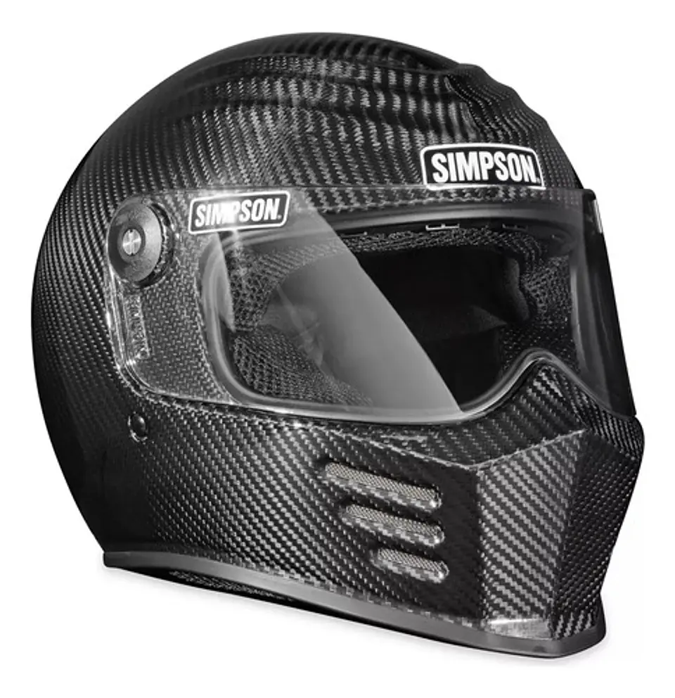 Simpson Outlaw Bandit 3 Fibra De Carbono 4
