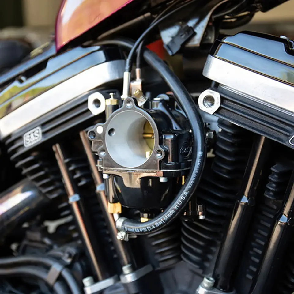S&s Cycle Super E Black 110-0133 Harley-davidson 4