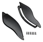 Harley-davidson Glide Adjustable Air Deflector - Dark Smoke - Thumbnail 1