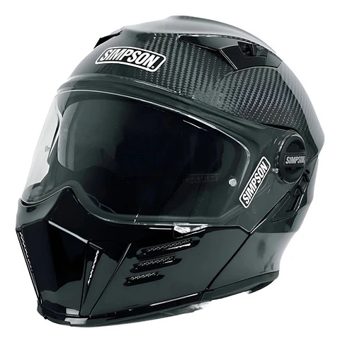 Simpson Mod Bandit Motorcycle Helmet Carbon Fiber