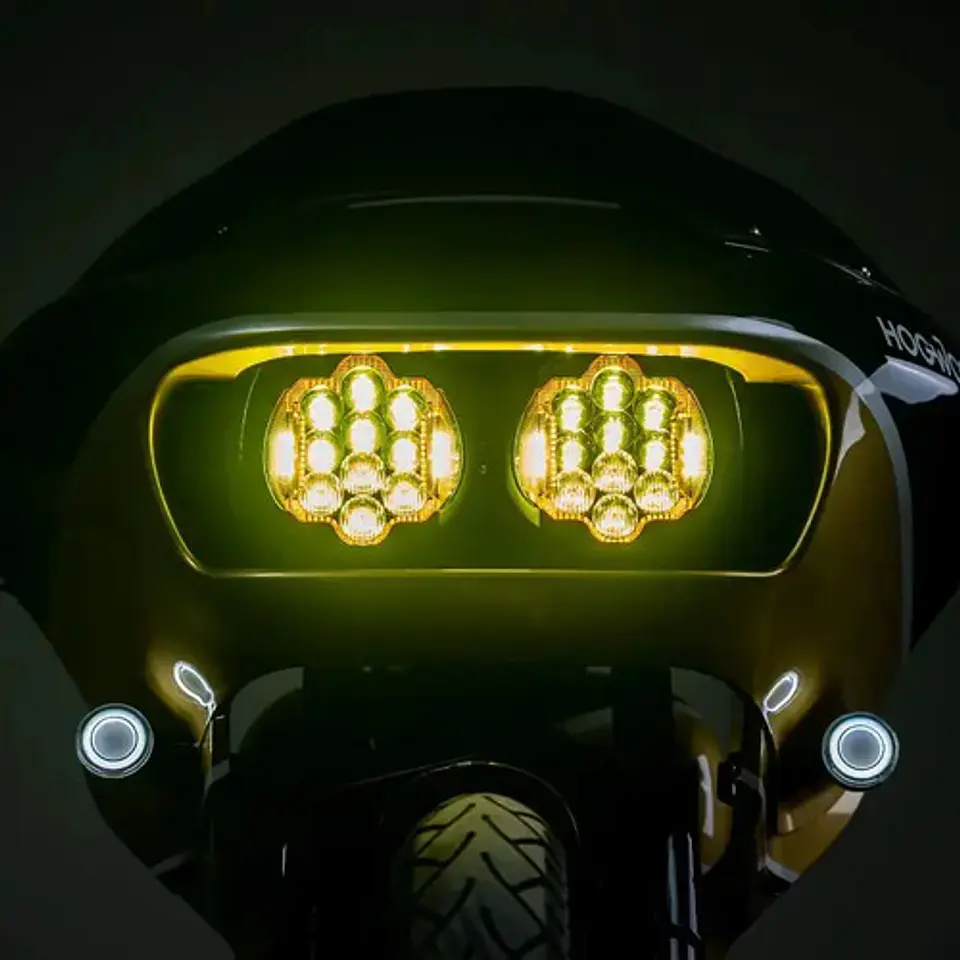 Hogworkz Led Headlight For Harley-davidson Road Glide 12