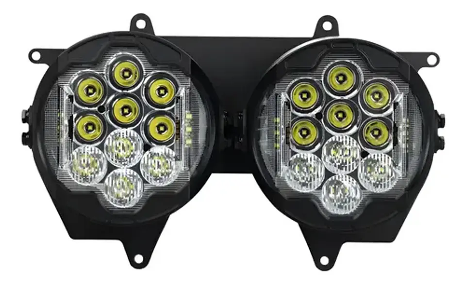 Hogworkz Led Headlight For Harley-davidson Road Glide 16