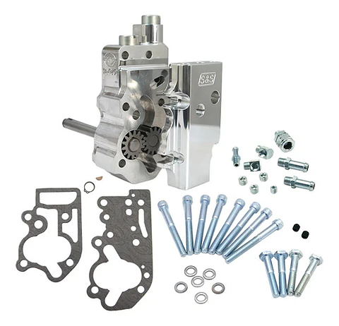 S&s Cycle Billet Oil Pump 31-6203 Harley-davidson