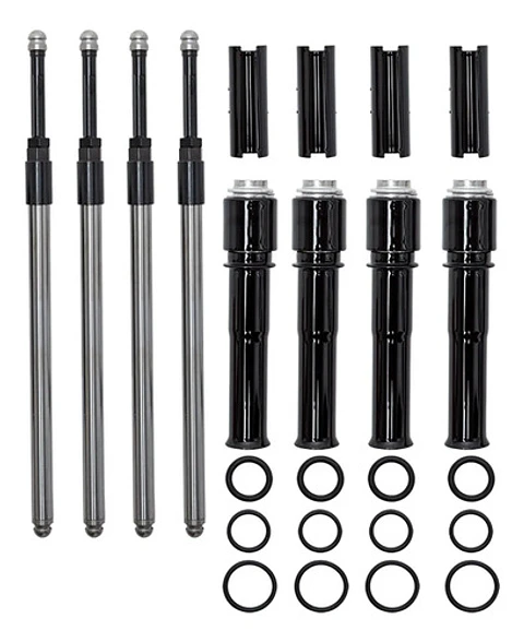 S&s Cycle Quickee Pushrods Black Covers Harley-davidson