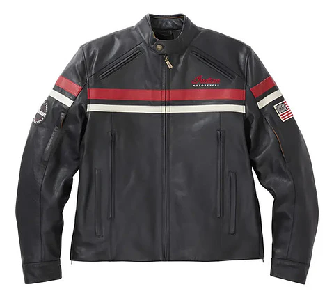 Indian Men's Freeway Jacket 2 Buffalo Leather 2862634