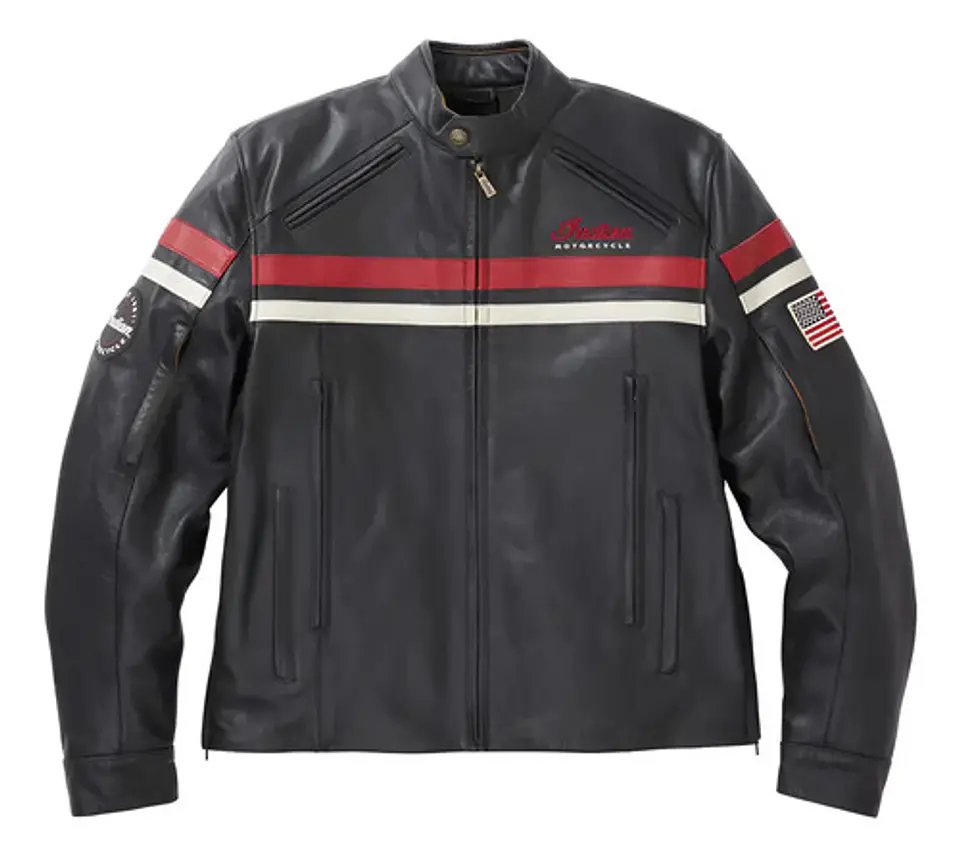 Indian Men's Freeway Jacket 2 Buffalo Leather 2862634 1