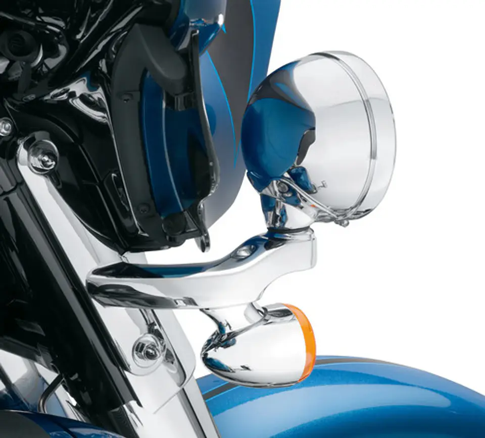 Harley-davidson Touring Custom Auxiliary Lighting Kit Chrome 2
