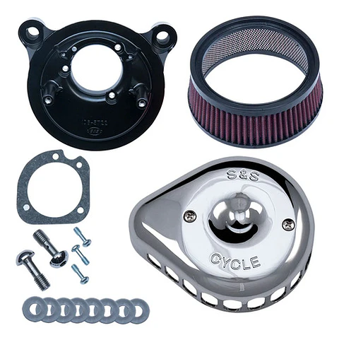 S&s Cycle Filtro Ar Mini Teardrop Cromado 170-0441 Harley