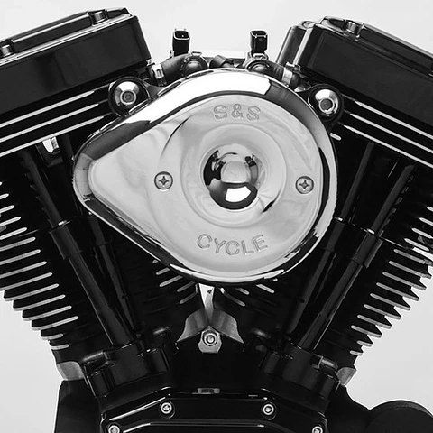 S&s Cycle Filtro Ar Mini Teardrop Cromado 170-0441 Harley