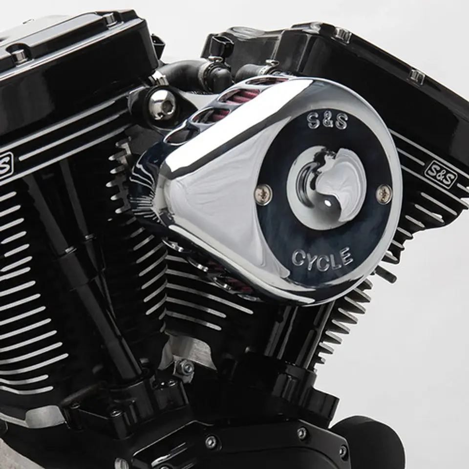 S&s Cycle Filtro Ar Mini Teardrop Cromado 170-0441 Harley 3